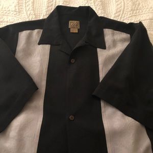 Jos A Bank 100% silk shirt